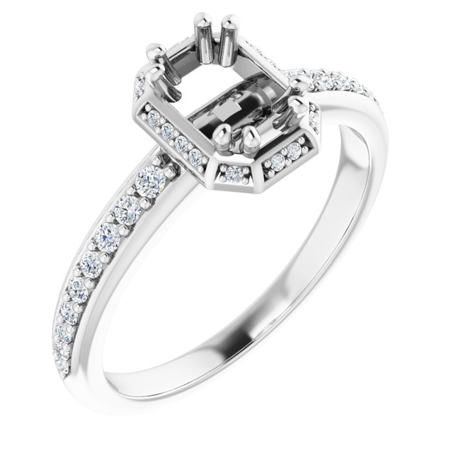 14k White Gold