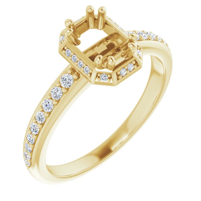 14k Yellow Gold
