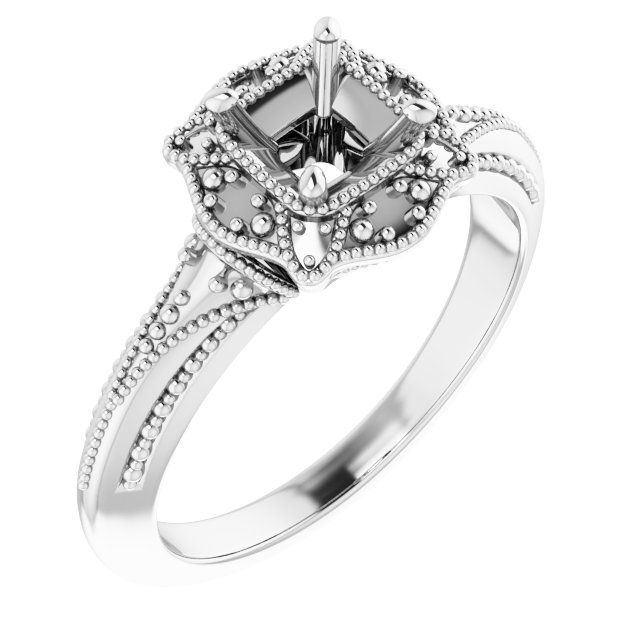 Vintage-Inspired Accented Ring