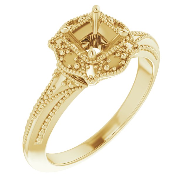 Vintage-Inspired Accented Ring
