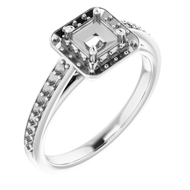 14k White Gold