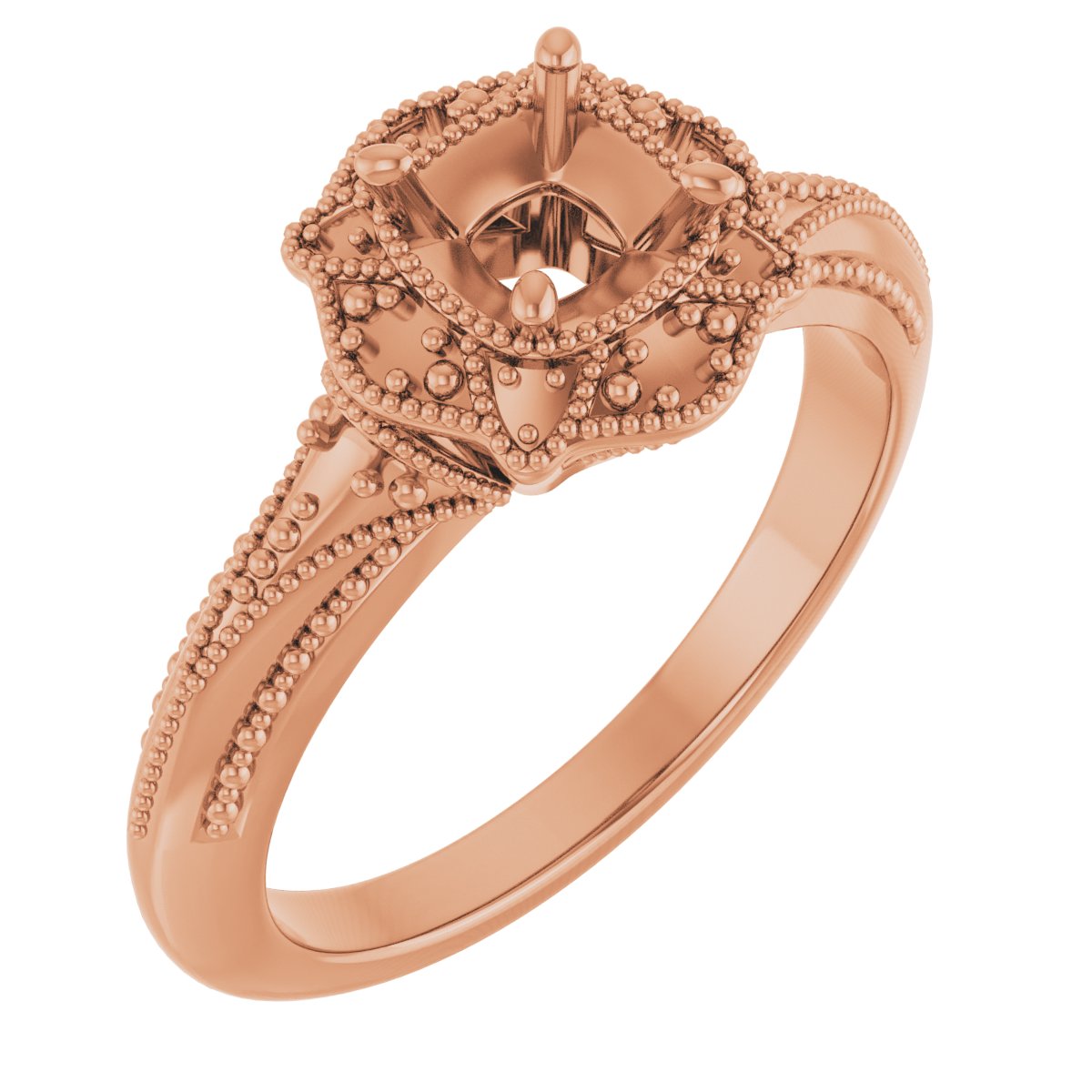 Vintage-Inspired Accented Ring