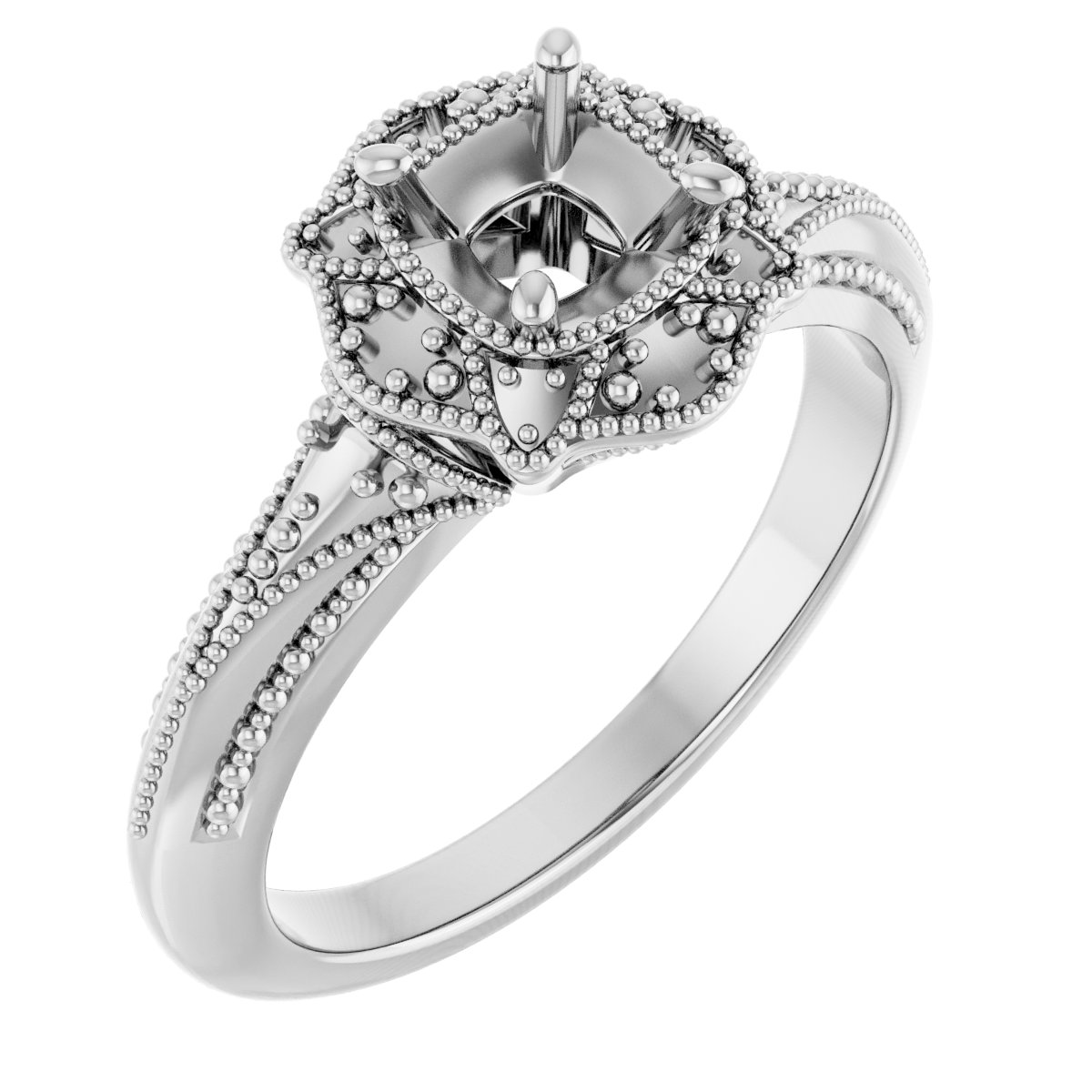 Vintage-Inspired Accented Ring