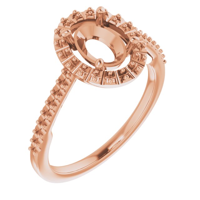 Halo-Style Engagement Ring
