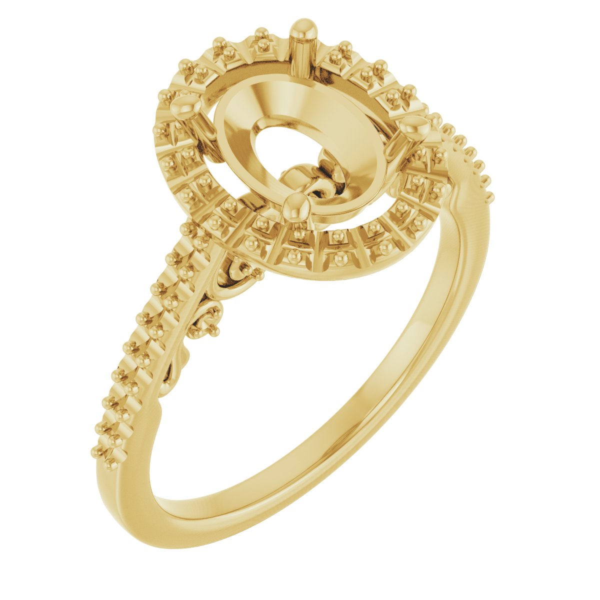 Halo-Style Engagement Ring
