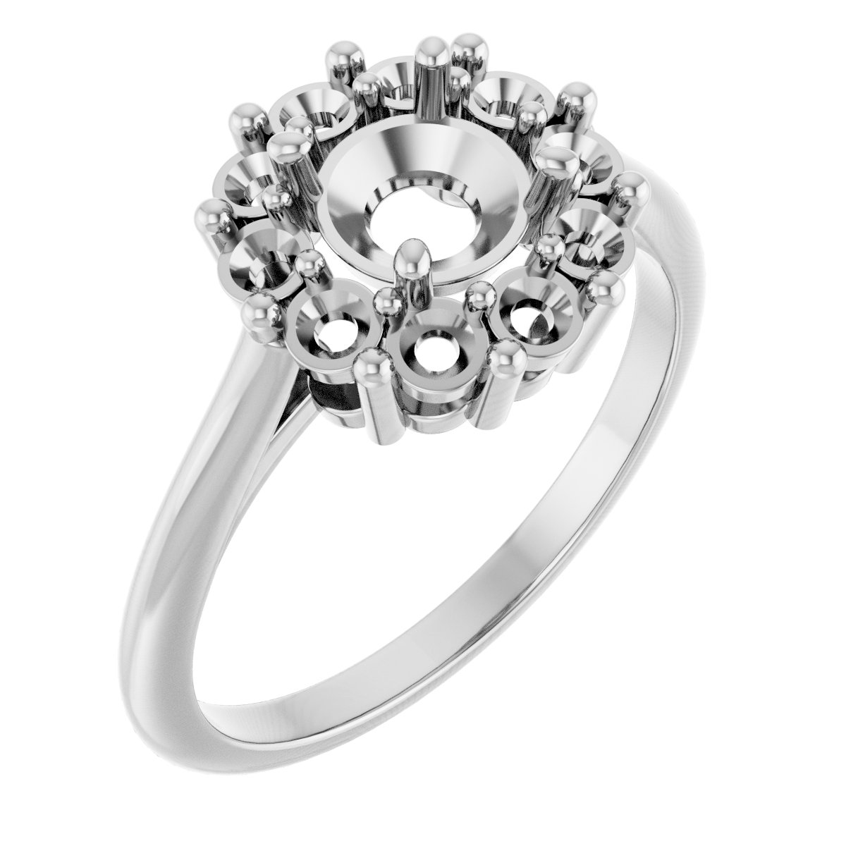 Halo-Style Ring