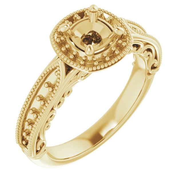 14k Yellow Gold