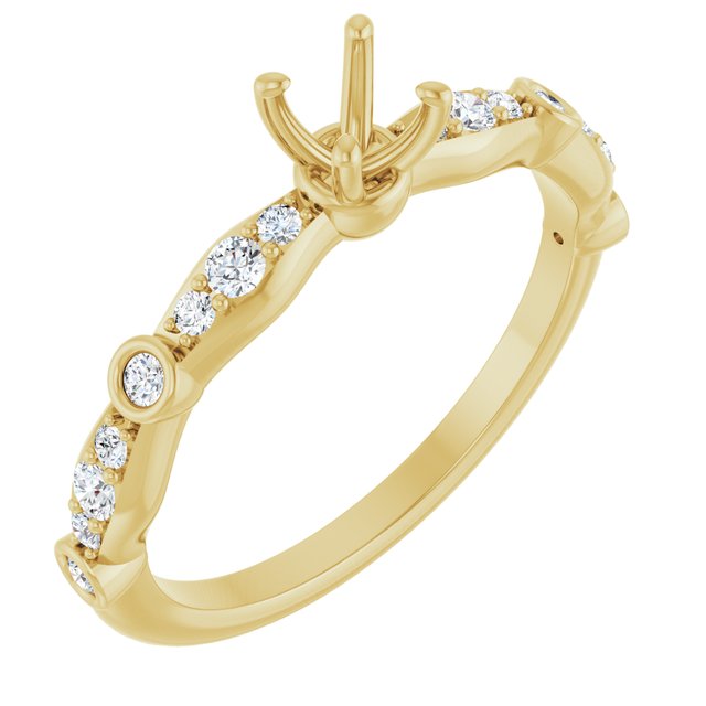 14k Yellow Gold