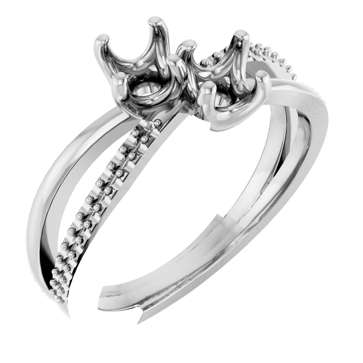 Two-Stone Engagement Ring or Band