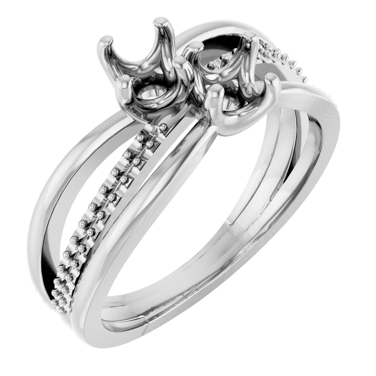 Two-Stone Engagement Ring or Band