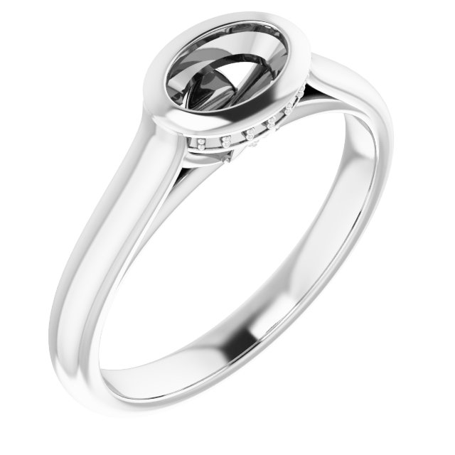 14k White Gold