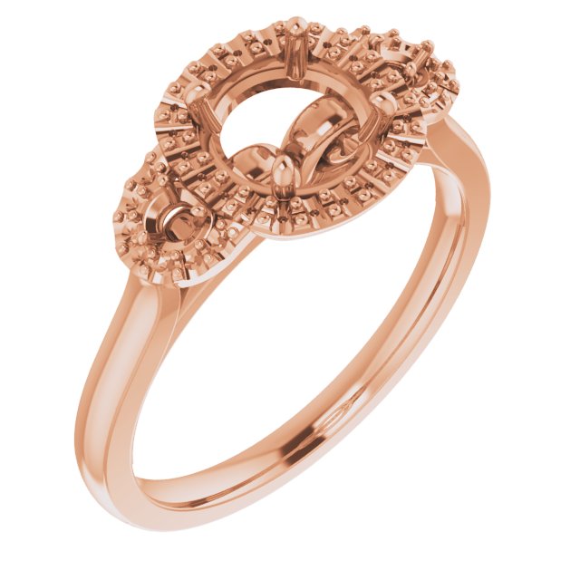 Halo-Style Engagement Ring