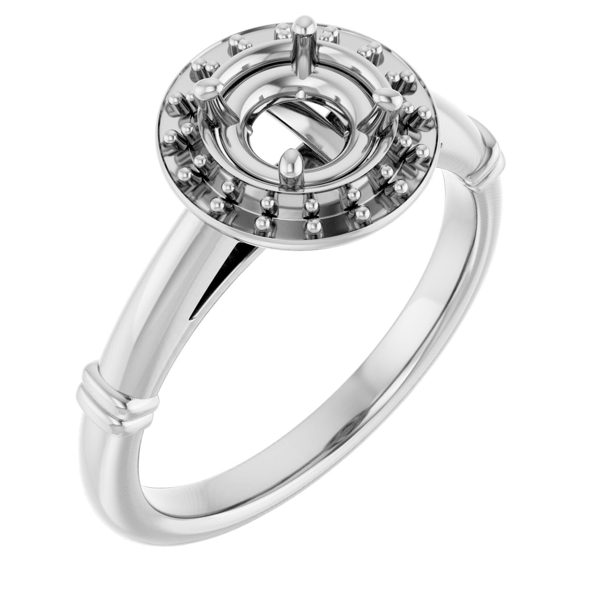 Halo-Style Engagement Ring