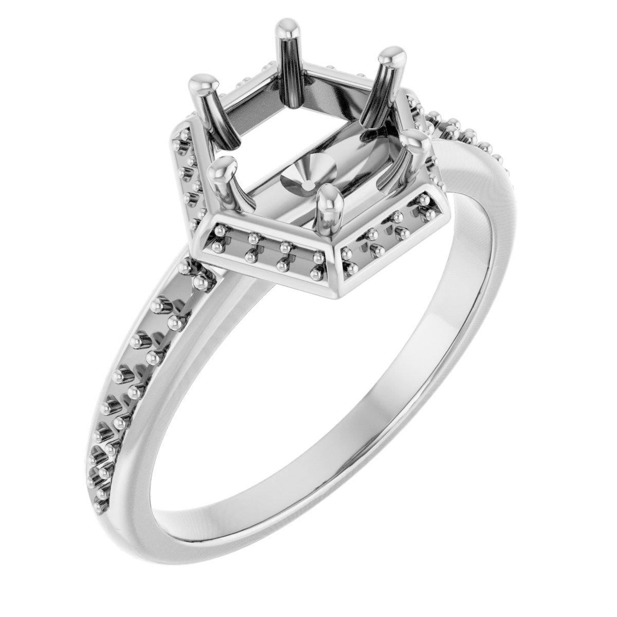 Halo-Style Engagement Ring