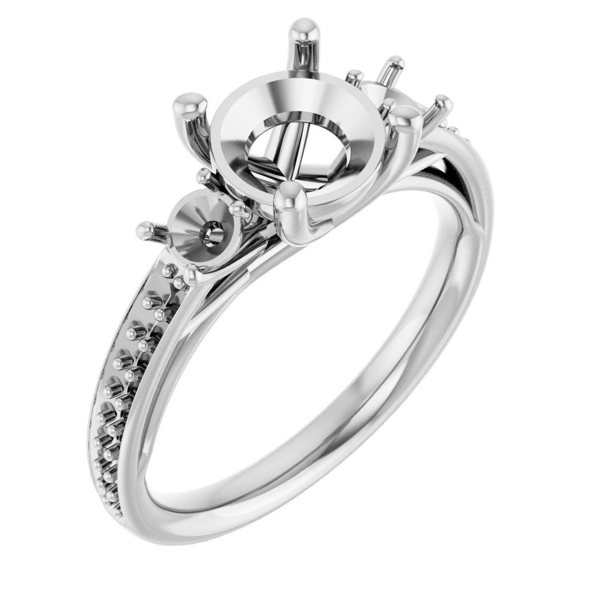 Three-Stone Engagement Ring