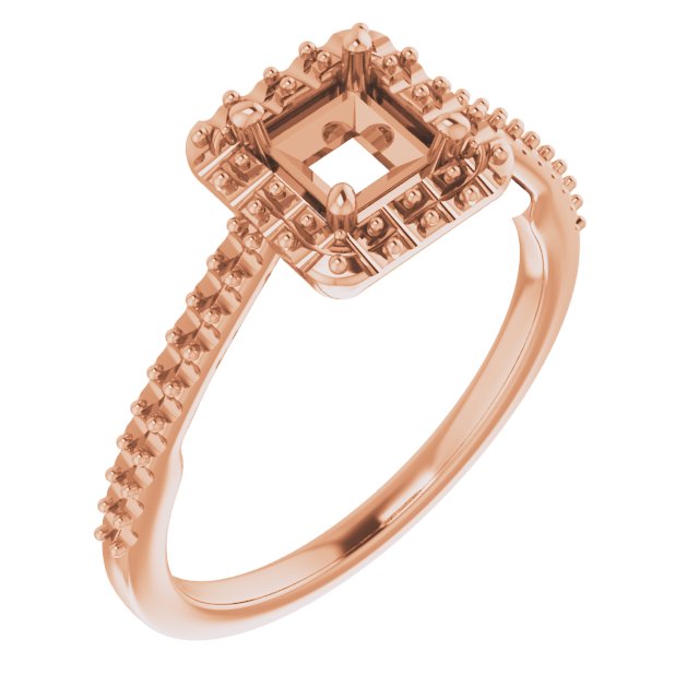 Halo-Style Engagement Ring