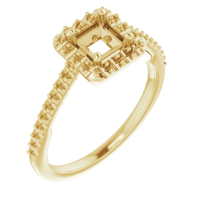 Halo-Style Engagement Ring