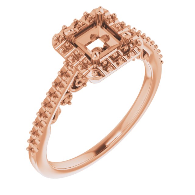Halo-Style Engagement Ring