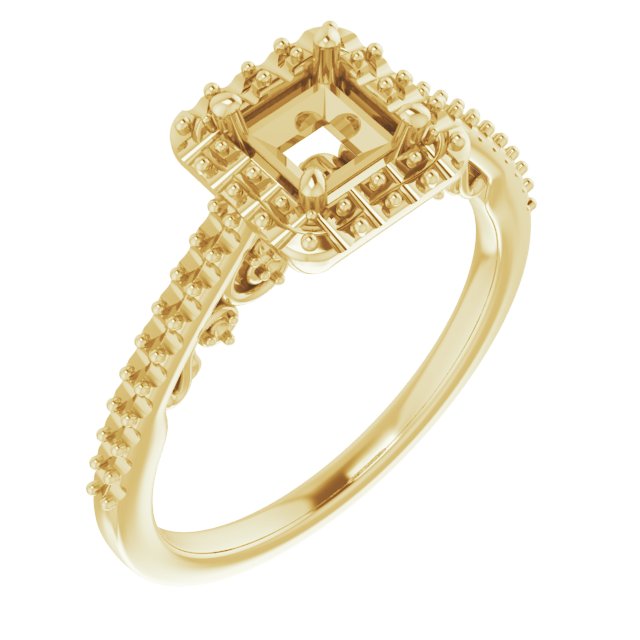 Halo-Style Engagement Ring