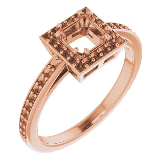 Halo-Style Engagement Ring