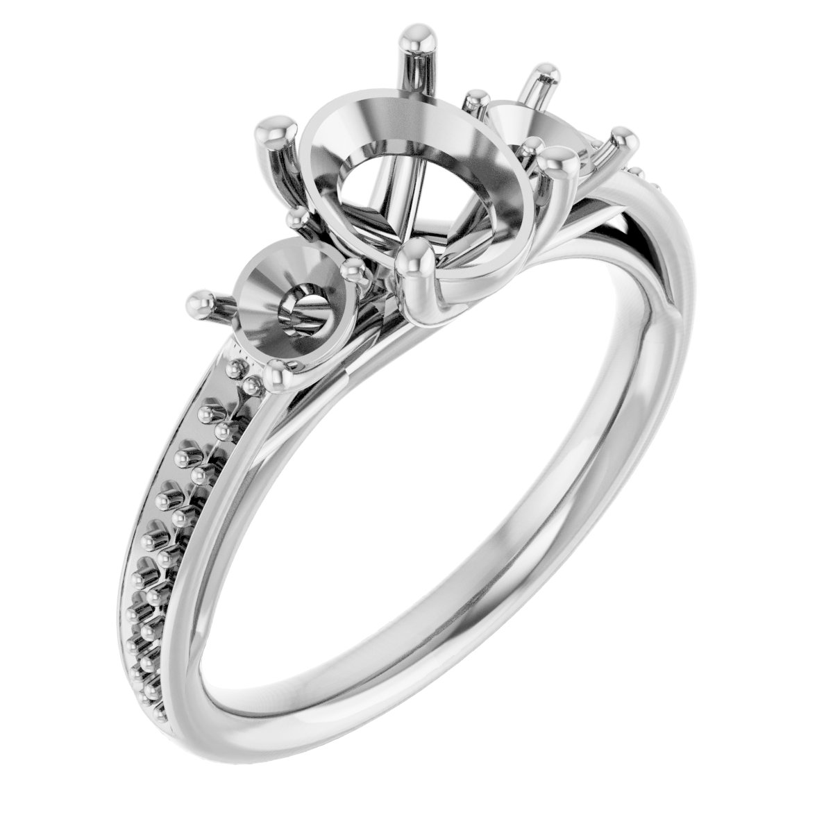 Three-Stone Engagement Ring