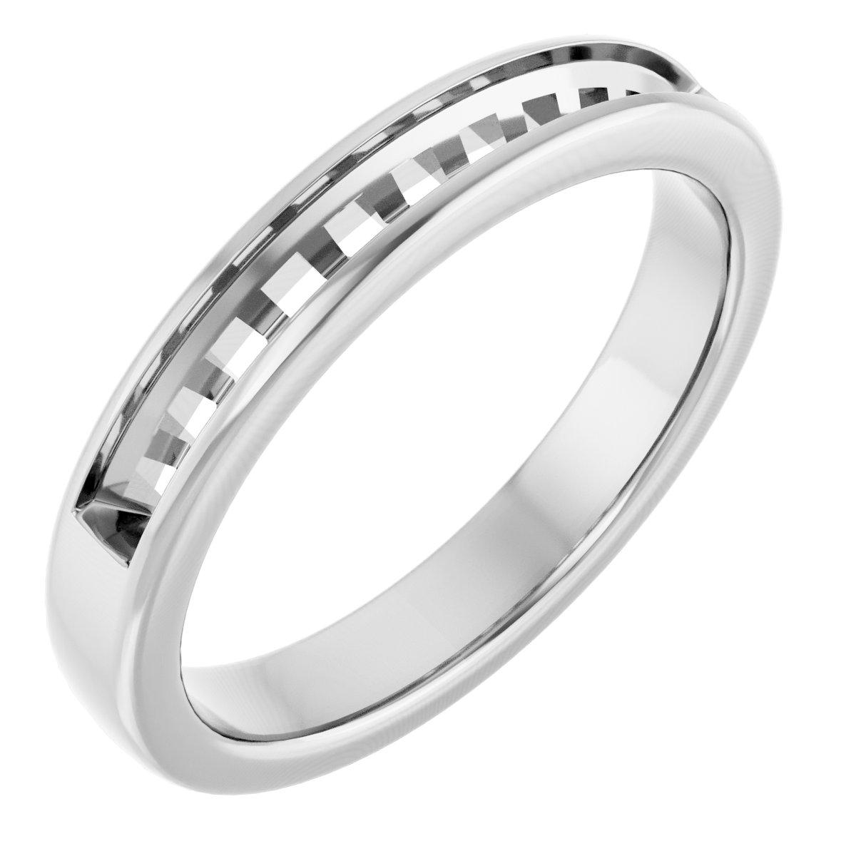 14K White 1 CTW Diamond Band Ref 12909445