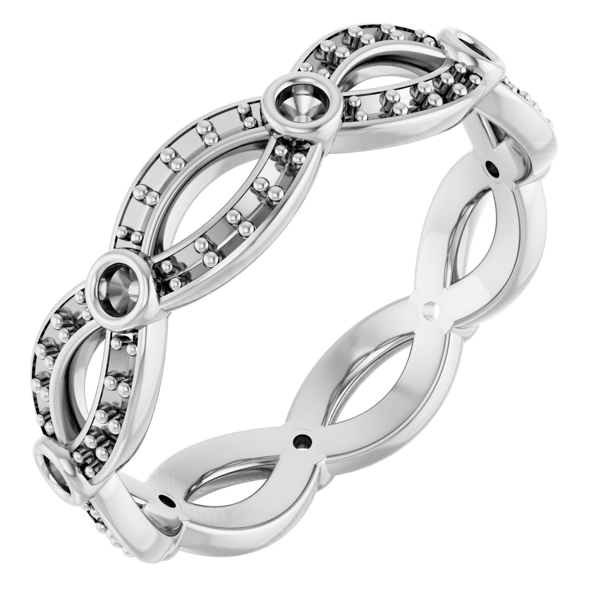 14k White Gold
