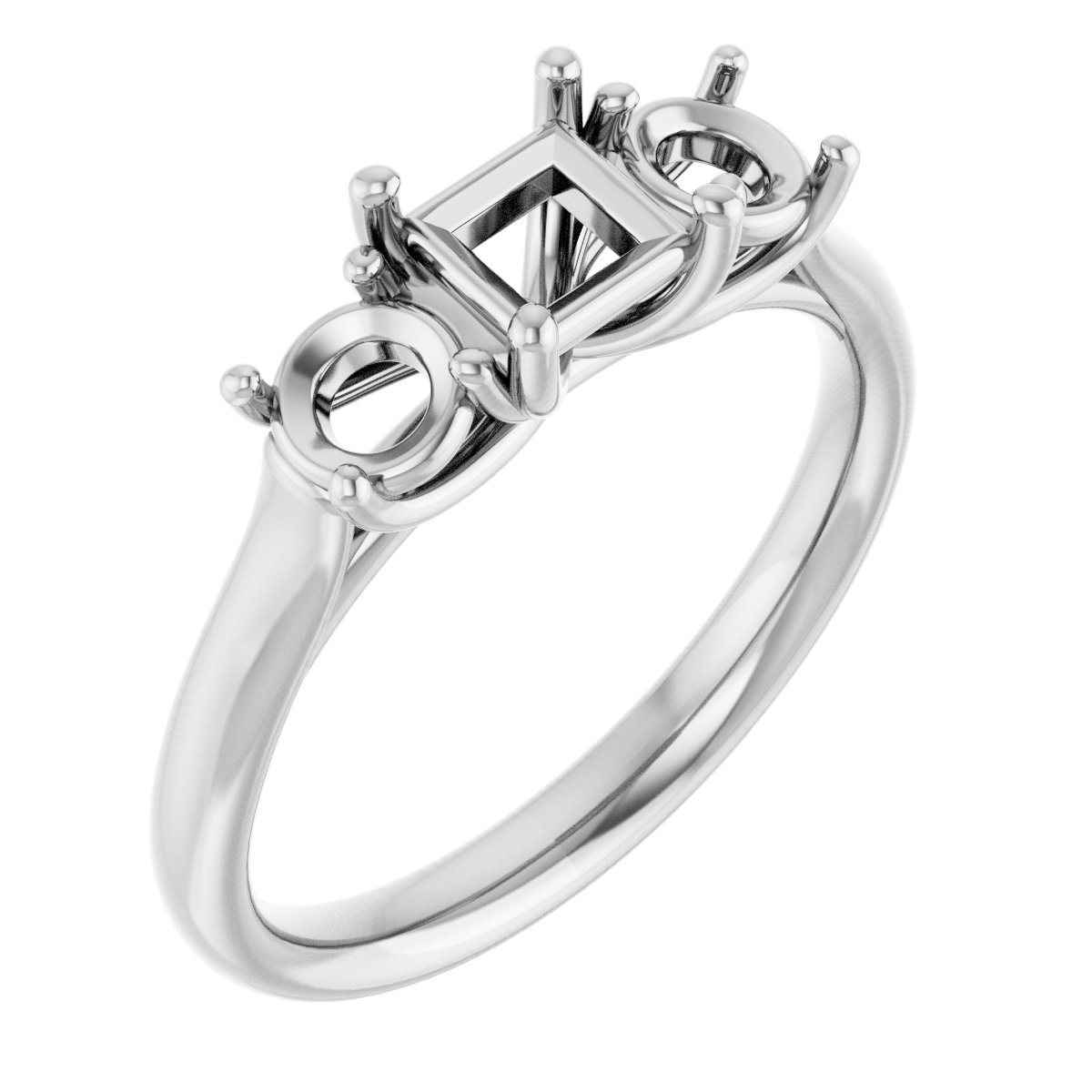 Three-Stone Engagement Ring