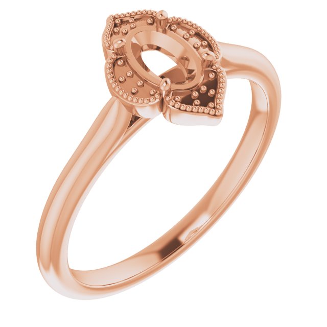 Accented Vintage-Inspired Ring