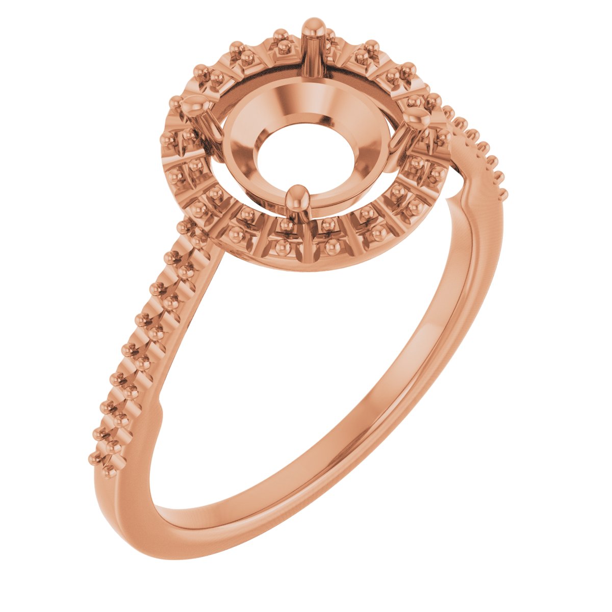 Halo-Style Engagement Ring