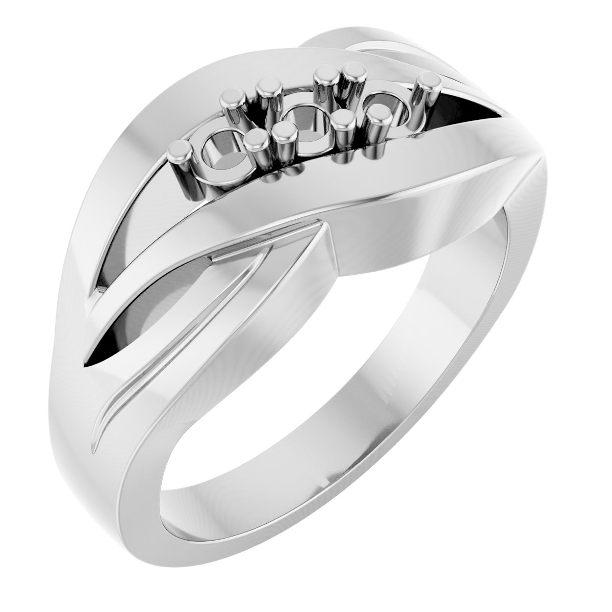 Family Criss-Cross Ring