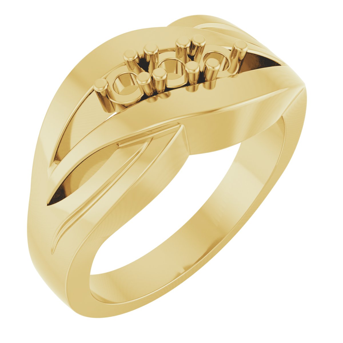 Family Criss-Cross Ring