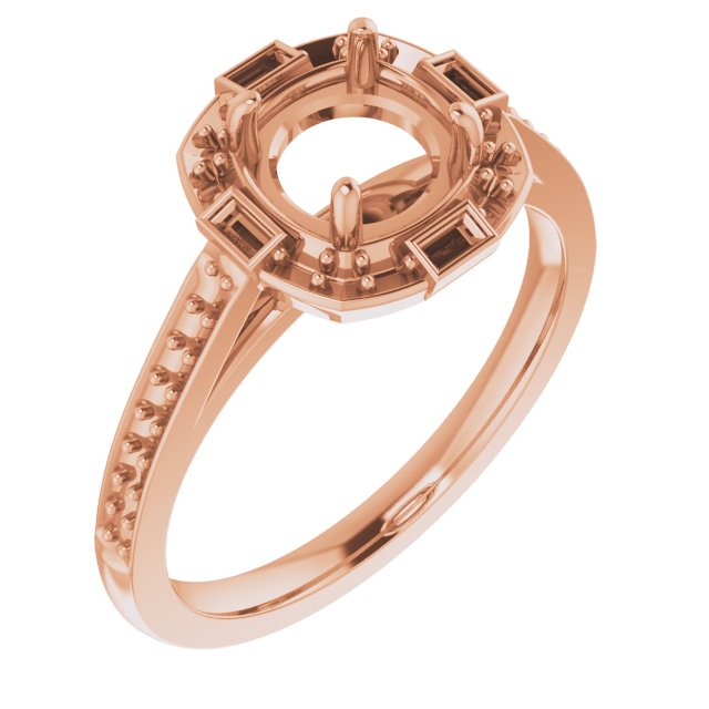Halo-Style Engagement Ring or Band