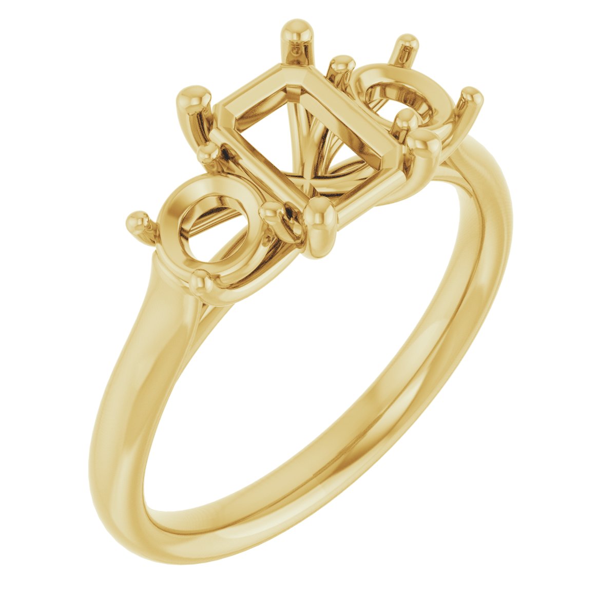 Three-Stone Engagement Ring