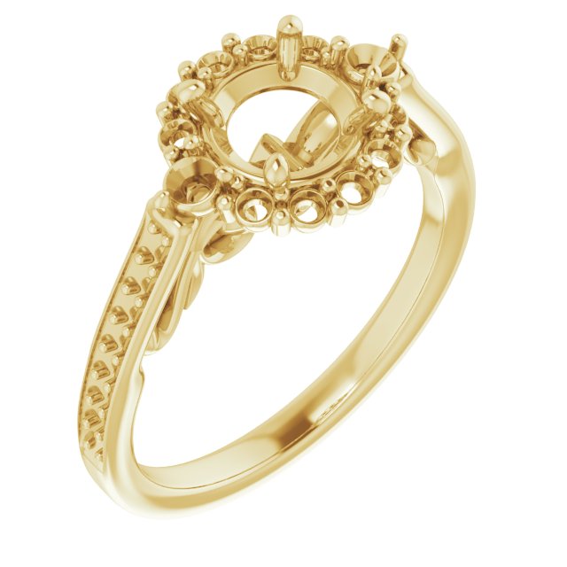 Halo-Style Engagement Ring