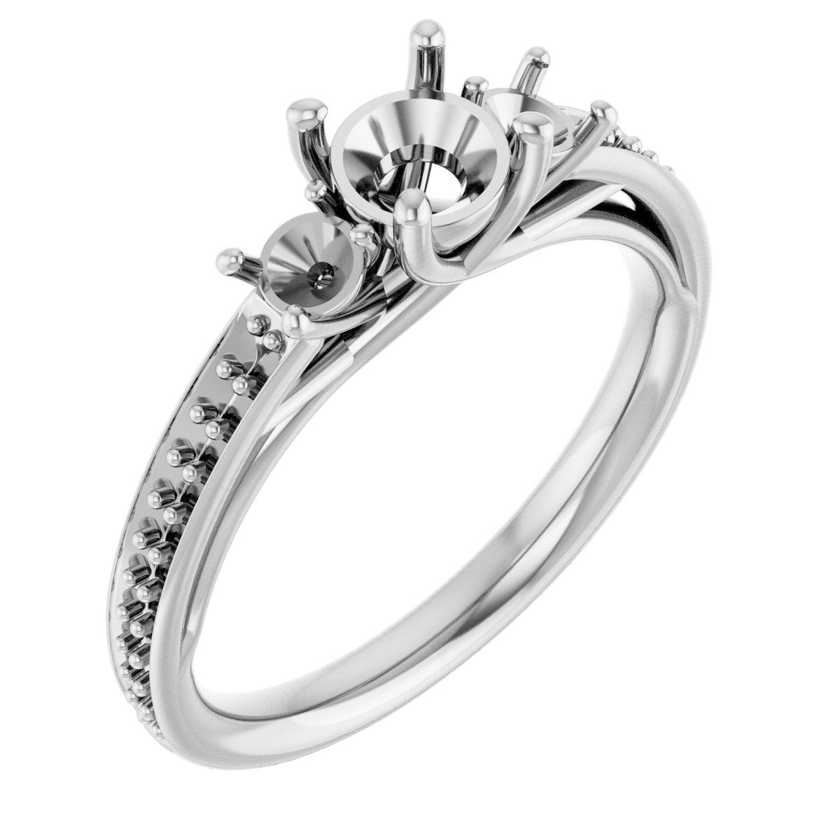 Three-Stone Engagement Ring