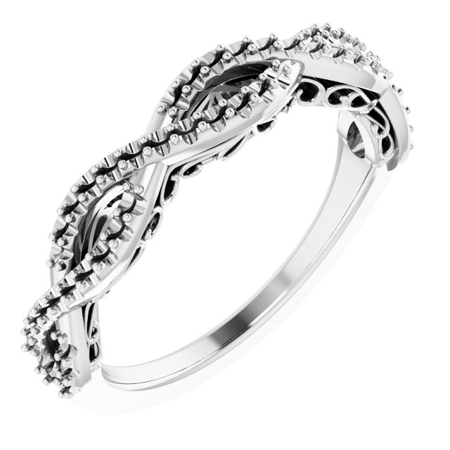 14K White 1/4 CTW Diamond Anniversary Band