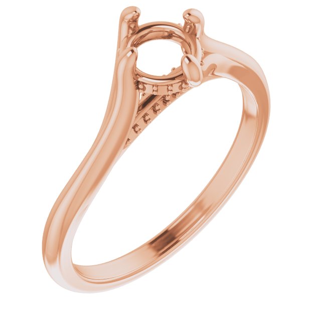 Accented Engagement Ring or Band