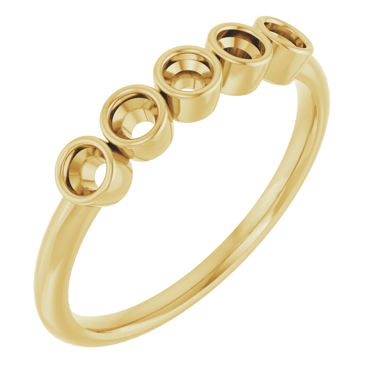 14K Yellow 1/3 CTW Diamond Ring