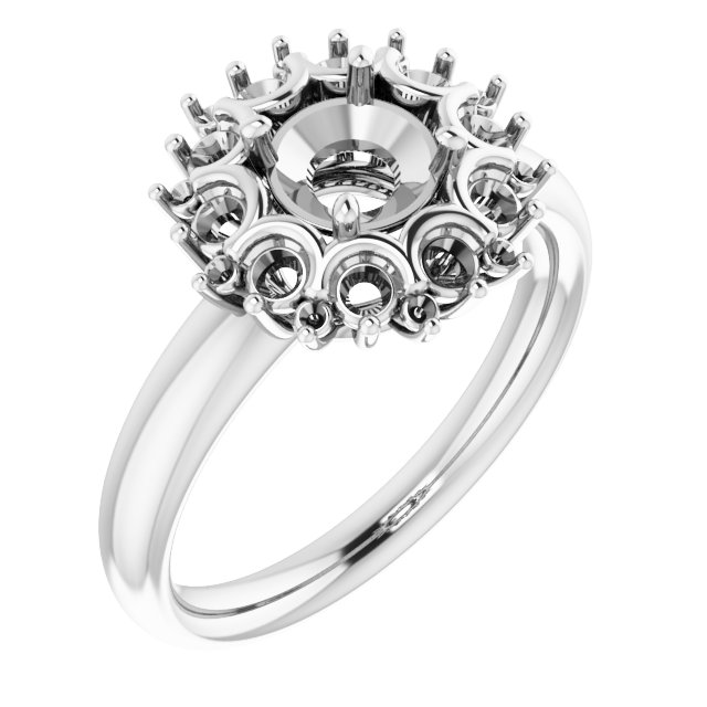 Halo-Style Ring