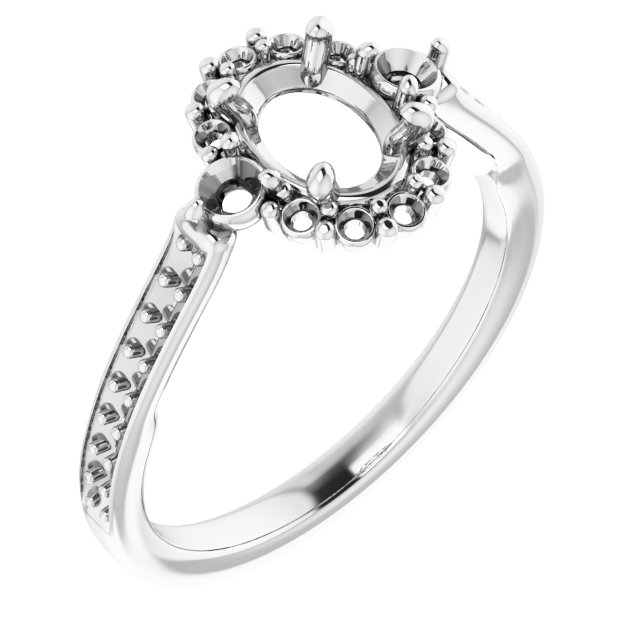 Halo-Style Engagement Ring