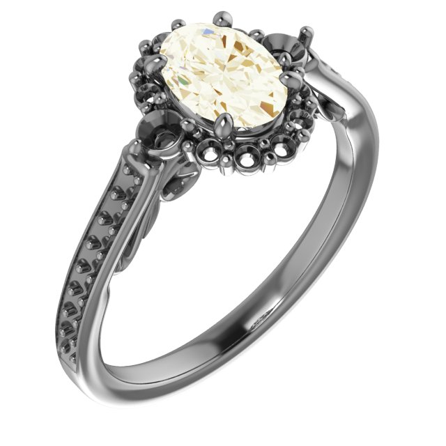 Sculptural-Style Engagement Ring