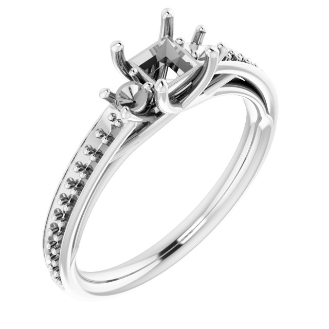 Three-Stone Engagement Ring