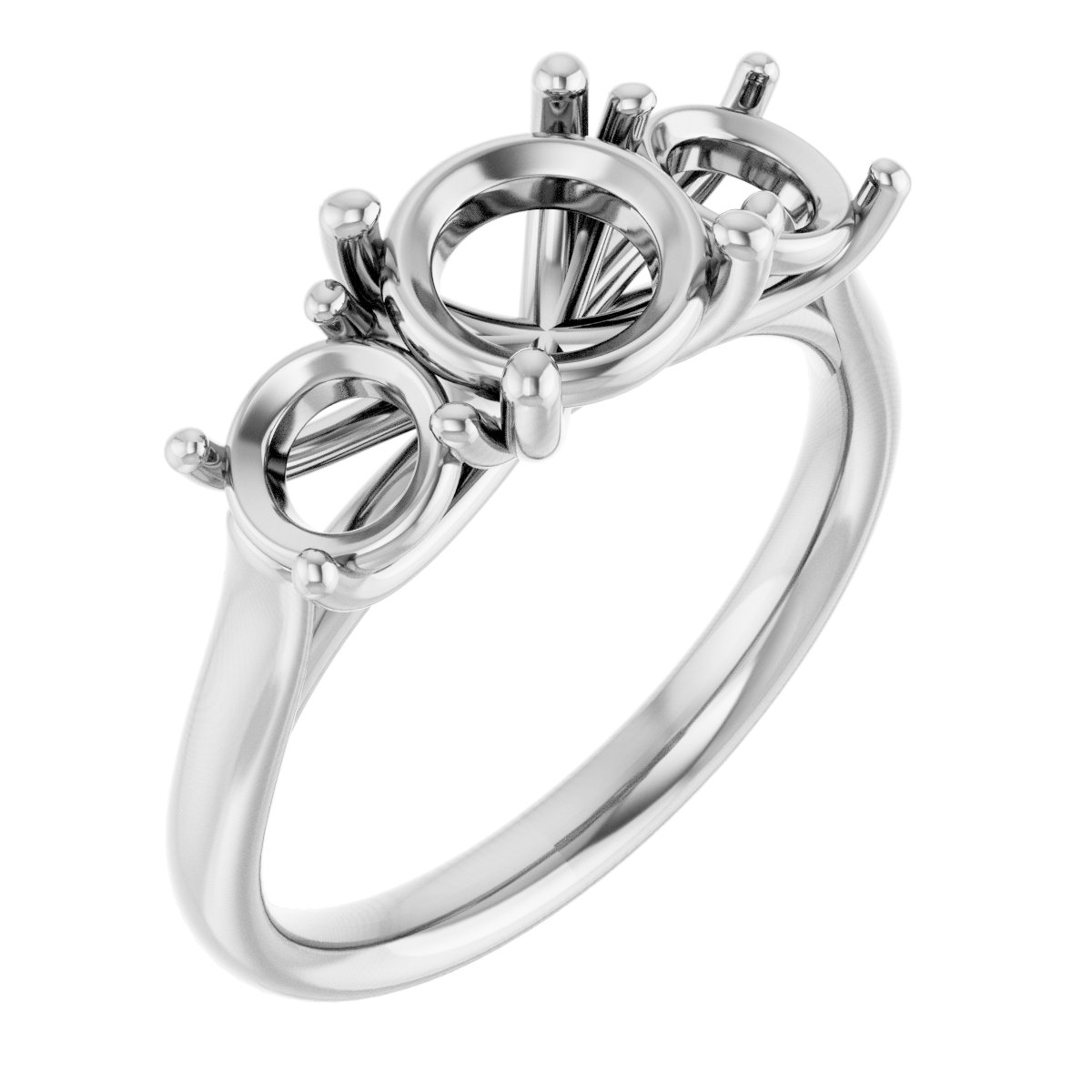 Three-Stone Engagement Ring