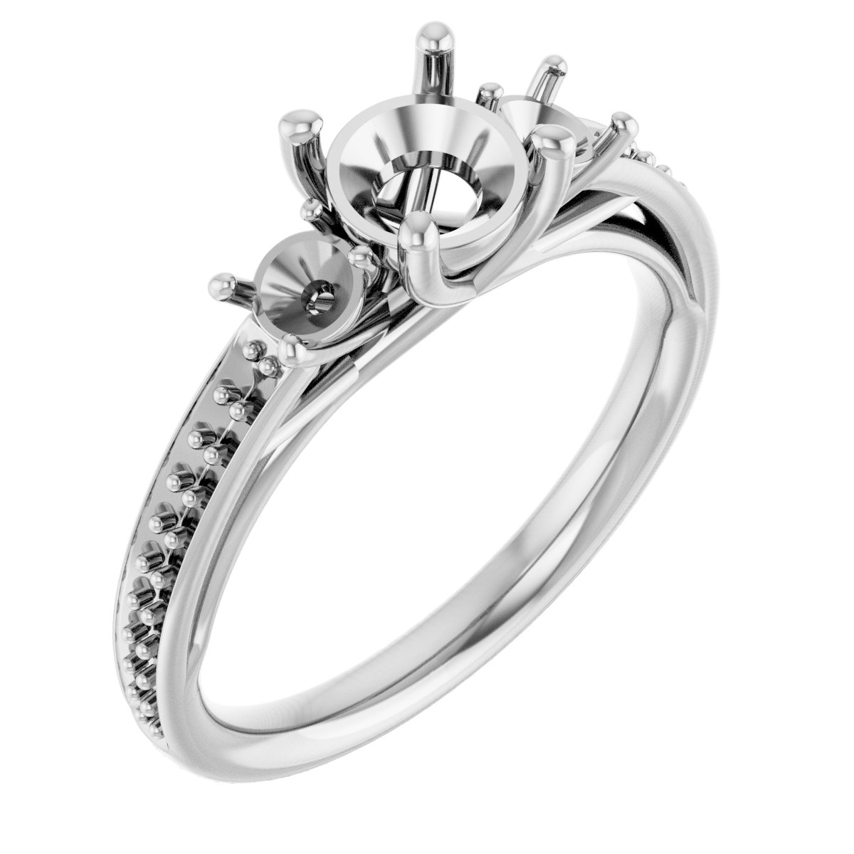 Three-Stone Engagement Ring