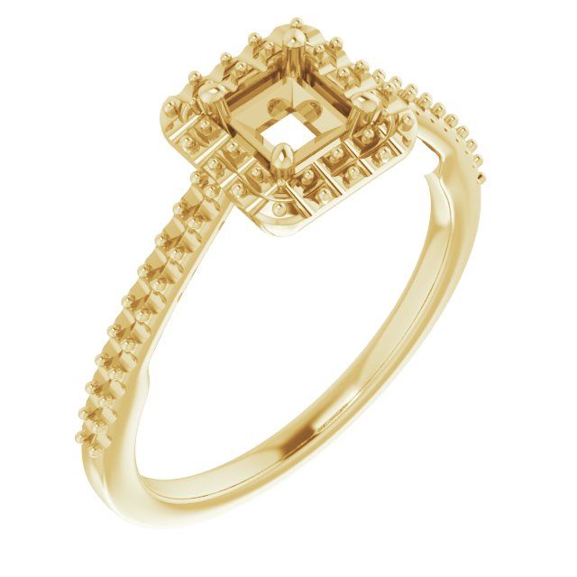 Halo-Style Engagement Ring