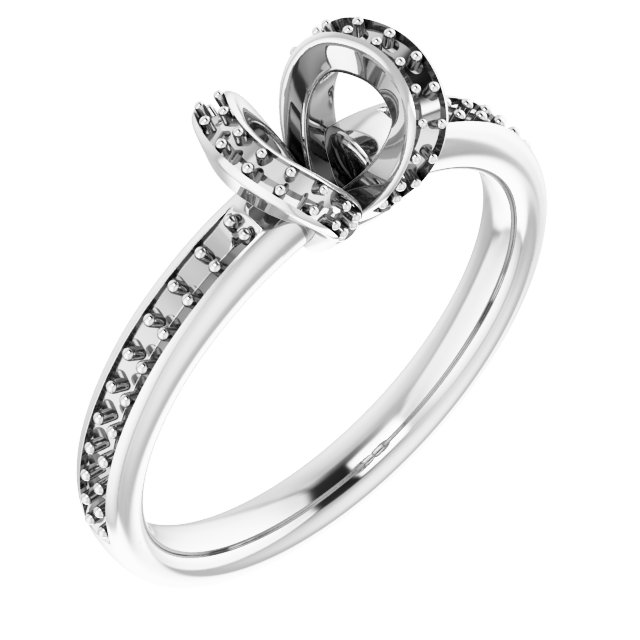 14k White Gold