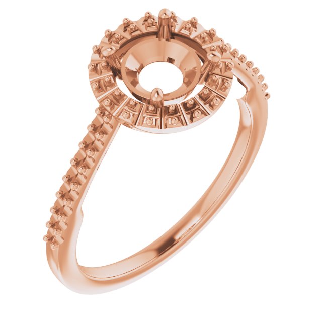 Halo-Style Engagement Ring