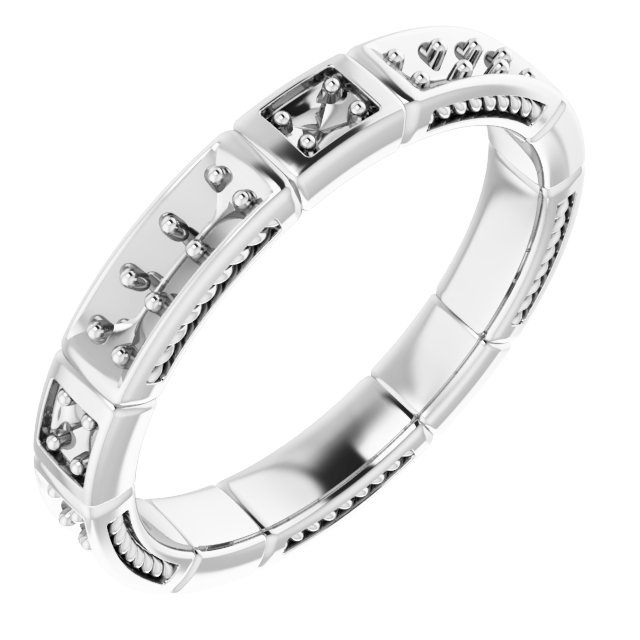 Platinum .375 CTW Diamond Eternity Band Size 6 Ref 12404263