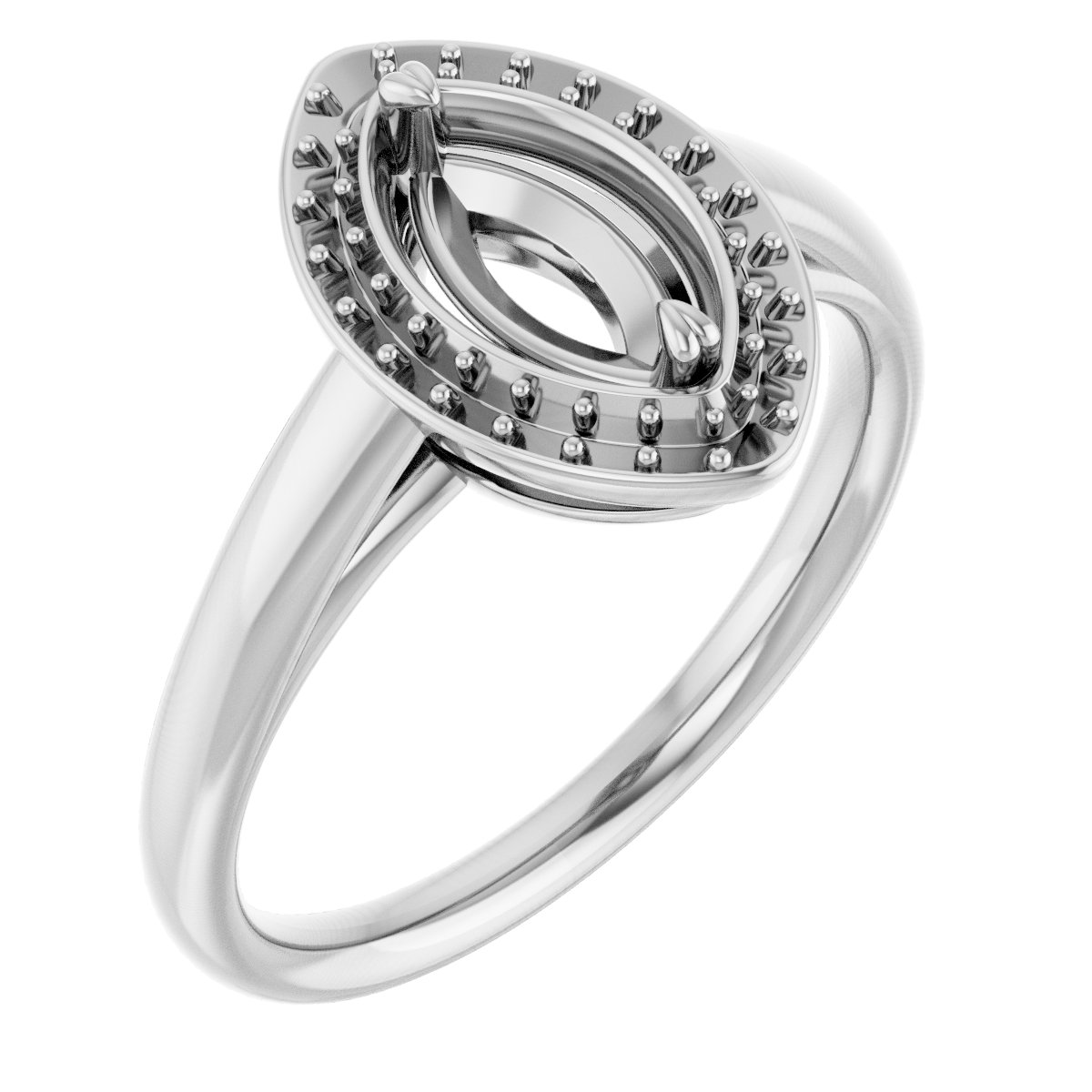 Halo-Style Engagement Ring